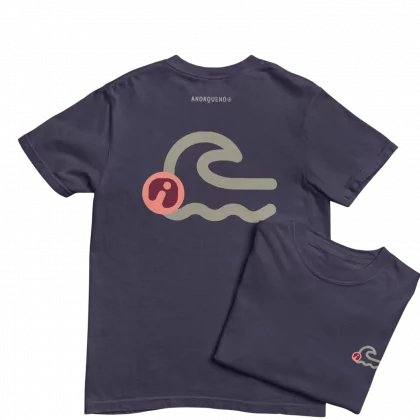 camiseta unisex sostenible con capucha ANDAQUENÓ®