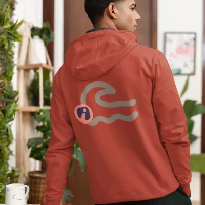 Sudadera unisex sostenible con capucha ANDAQUENÓ® | Brave Colors