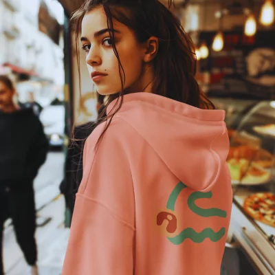 Sudadera unisex sostenible con capucha ANDAQUENÓ® | Brave Colors