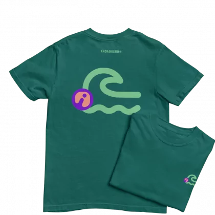 Camiseta unisex sostenible ANDAQUENÓ®