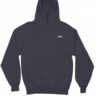 Sudadera con capucha ANDAQUENÓ® BASIC | 100% algodón orgánico · Hecha en España