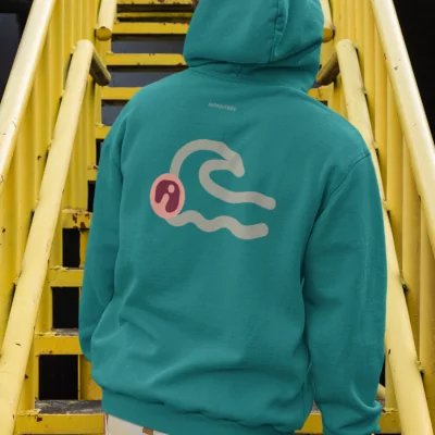 Sudadera unisex sostenible con capucha ANDAQUENÓ® | Brave Colors