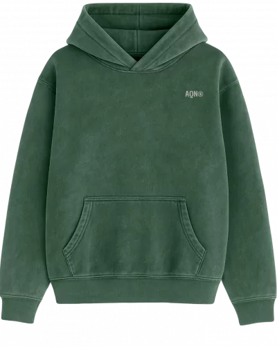 Sudadera premium oversize con capucha · Algodón orgánico · TIDE